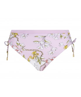 Slip de bain coulisses LISE CHARMEL FOULARD RIVIERA ROSE