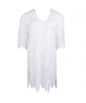 Tunique LISE CHARMEL TRANSPARENCE ECUME BLANC