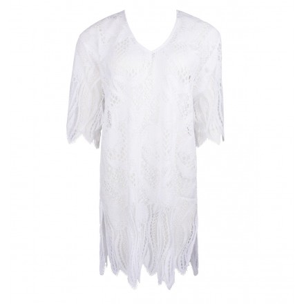 Tunique LISE CHARMEL TRANSPARENCE ECUME BLANC