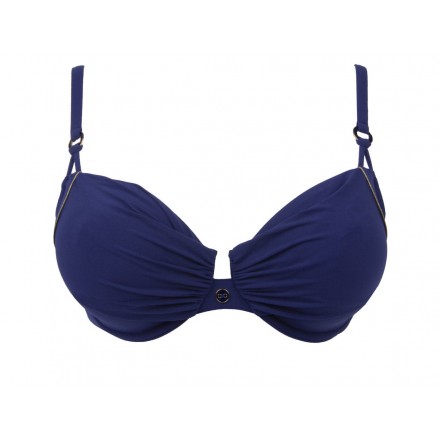 Haut de maillot de bain armatures LISE CHARMEL PLAISIR REGATE BLEU REGATE