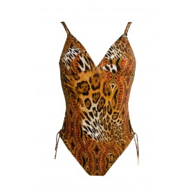 Maillot de bain une pièce nageur maintien sans armature LISE CHARMEL SPLENDEUR FELINE GRACE FELINE