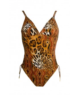 Maillot de bain une pièce nageur maintien sans armature LISE CHARMEL SPLENDEUR FELINE GRACE FELINE