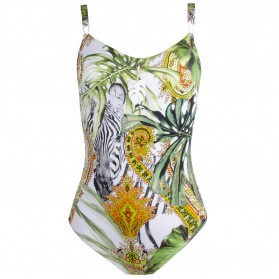 Maillot de bain une pièce armature LISE CHARMEL FEERIE TROPICALE NATURE TROPICALE