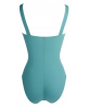 Maillot de bain une pièce nageur maintien LISE CHARMEL SPORTY PLAGE VERT SMART