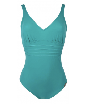 Maillot de bain une pièce nageur maintien LISE CHARMEL SPORTY PLAGE VERT SMART