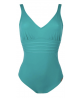 Maillot de bain une pièce nageur maintien LISE CHARMEL SPORTY PLAGE VERT SMART