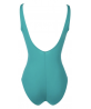 Maillot de bain une pièce nageur maintien LISE CHARMEL SPORTY PLAGE VERT SMART