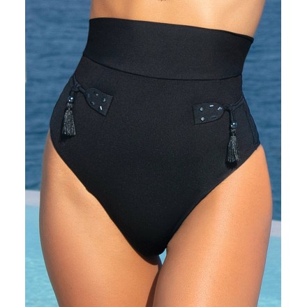 Slip de bain rétro LISE CHARMEL ELEGANCE CROISIERE NOIR