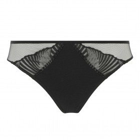 Slip fantaisie ANTINEA BIJOU DE NUIT NOIR ARGENT