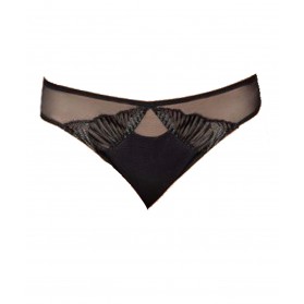 Tanga ANTINEA BIJOU DE NUIT NOIR ARGENT