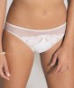 Slip fantaisie ANTINEA DE LISE CHARMEL ROSACE EN FLEUR ECRU NACRE