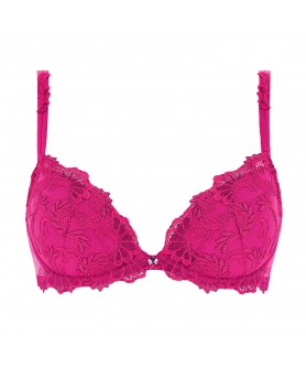 Soutien-gorge push-up LISE CHARMEL DRESSING FLORAL DRESSING MAGENTA