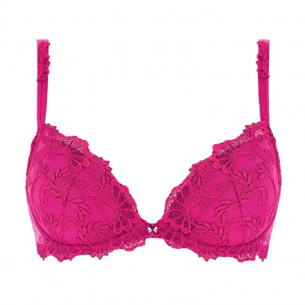 Soutien-gorge push-up LISE CHARMEL DRESSING FLORAL DRESSING MAGENTA