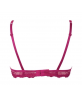 Soutien-gorge triangle armatures LISE CHARMEL DRESSING FLORAL DRESSING MAGENTA