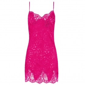 Babydoll LISE CHARMEL DRESSING FLORAL DRESSING MAGENTA