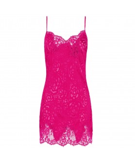 Babydoll LISE CHARMEL DRESSING FLORAL DRESSING MAGENTA