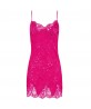 Babydoll LISE CHARMEL DRESSING FLORAL DRESSING MAGENTA