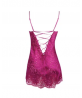 Babydoll LISE CHARMEL DRESSING FLORAL DRESSING MAGENTA