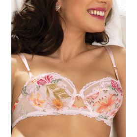 Soutien-gorge corbeille LISE CHARMEL DESIR EN FLEUR FLEURS SOLEIL