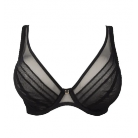 Soutien-gorge triangle avec armatures bonnet profond ANTIGEL SOIR ADRENALINE NOIR