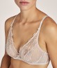 Soutien-gorge triangle push-up AUBADE FLEUR DE TATOO SKIN