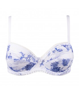 Soutien-gorge avec armatures ANTIGEL REVE DE JOUY BLEU DE JOUY