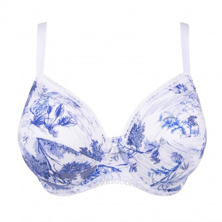 Soutien-gorge avec armatures bonnet profond ANTIGEL REVE DE JOUY BLEU DE JOUY