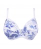 Soutien-gorge avec armatures bonnet profond ANTIGEL REVE DE JOUY BLEU DE JOUY