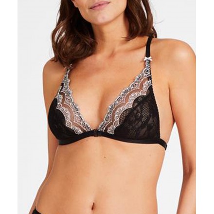 Soutien-gorge triangle AUBADE SOLEIL NOCTURNE ROSE LUNAIRE