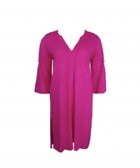 Chemise de plage LISE CHARMEL TRESSES BIJOUX TRESSES FUSHIA