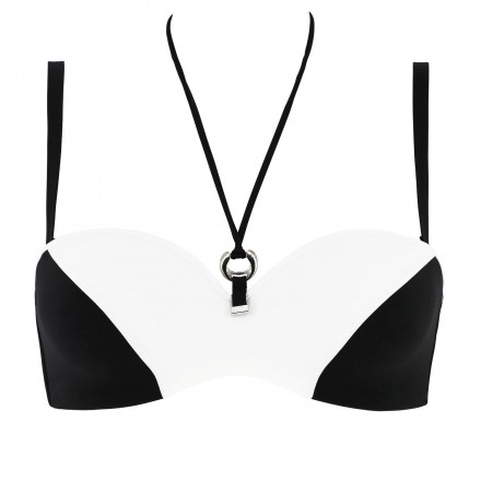 Haut de maillot de bain brassière coque LISE CHARMEL AUDACE BEAUTE NOIR