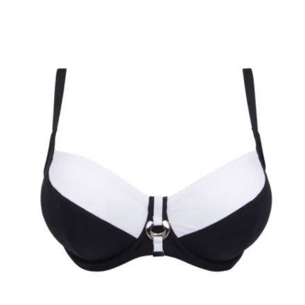 Haut de maillot de bain corbeille bonnet profond LISE CHARMEL AUDACE BEAUTE NOIR