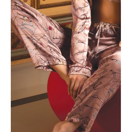 Pantalon en soie LISE CHARMEL SEDUCTION CAVALIERE AMBRE CAVALIERE
