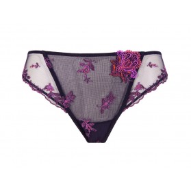 Slip fantaisie LISE CHARMEL FORET LUMIERE FORET POURPRE