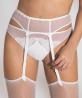 Tanga ANTINEA DE LISE CHARMEL ROSACE EN FLEUR ECRU NACRE