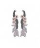 Boucles d'oreilles LISE CHARMEL FRISSON VEGETAL VEGETAL GRIS