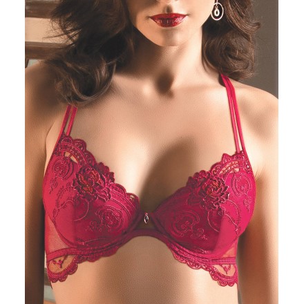 Soutien-gorge coque LISE CHARMEL TELLEMENT GLAMOUR SO RUBIS