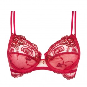 Soutien-gorge armature LISE CHARMEL TELLEMENT GLAMOUR SO RUBIS