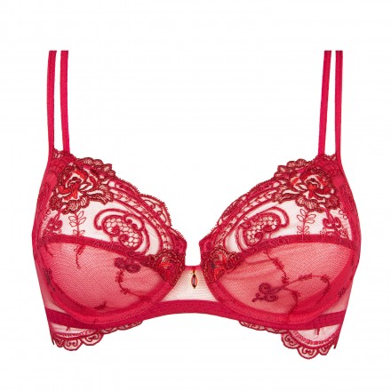 Soutien-gorge armature LISE CHARMEL TELLEMENT GLAMOUR SO RUBIS