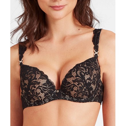 Soutien-gorge push-up coque AUBADE MON BIJOU NOIR