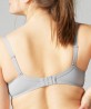 Soutien-gorge armatures décolleté plongeant SIMONE PERELE SAGA GRIS