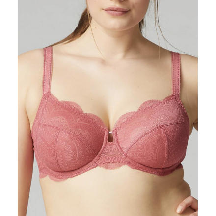 Soutien-gorge armature bonnet profond SIMONE PERELE KARMA ROSE BLUSH