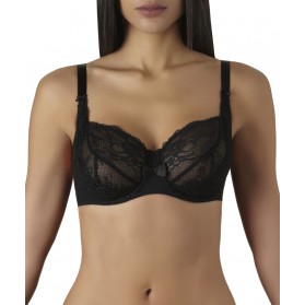 Soutien-gorge armature AUBADE L'INSOUMISE NOIR