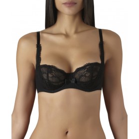 Soutien-gorge corbeille AUBADE L'INSOUMISE NOIR