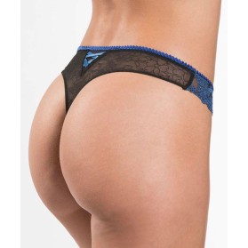 Tanga AUBADE FEMME CHARMEUSE BLEU VELVET