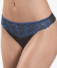 Tanga AUBADE FEMME CHARMEUSE BLEU VELVET