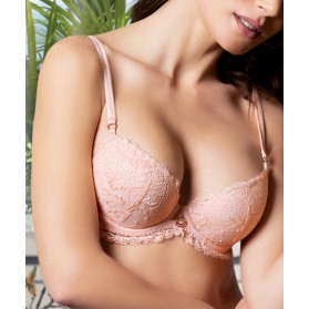 Soutien-gorge coque LISE CHARMEL CAPRICE EN DENTELLE CAPRICE PECHE