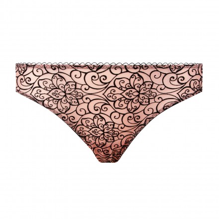 Slip ANTIGEL BOUDOIR DE FILLES ROSE NOIR