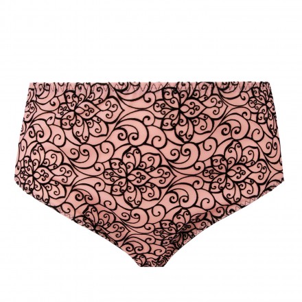 Slip haut ANTIGEL BOUDOIR DE FILLES ROSE NOIR