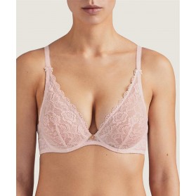 Soutien-gorge triangle coque AUBADE ROSESSENCE POWDER PINK